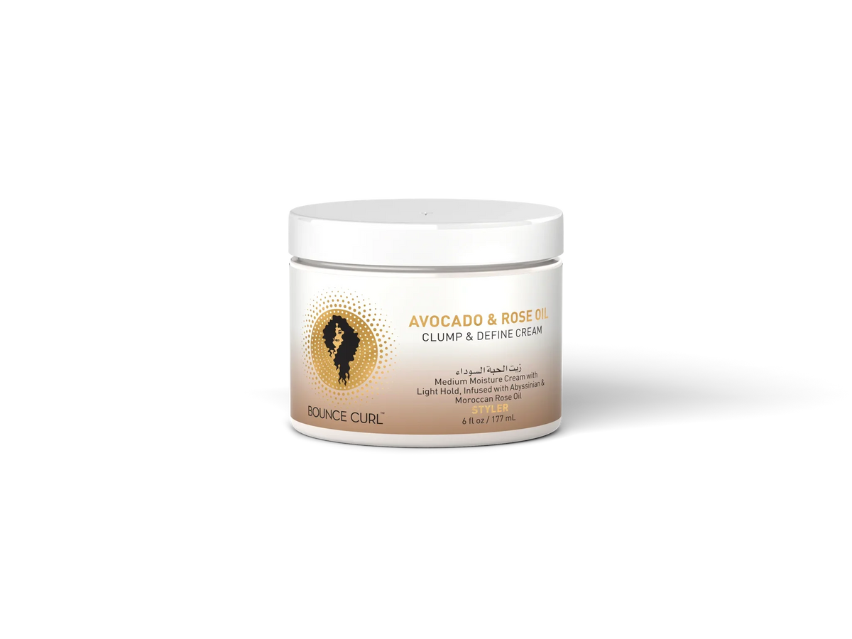 Bounce Curl Avocado Rose Oil Clump Define Cream