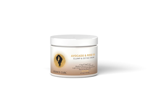 Bounce Curl Avocado Rose Oil Clump Define Cream