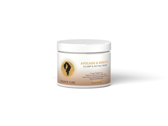 Bounce Curl Avocado Rose Oil Clump Define Cream