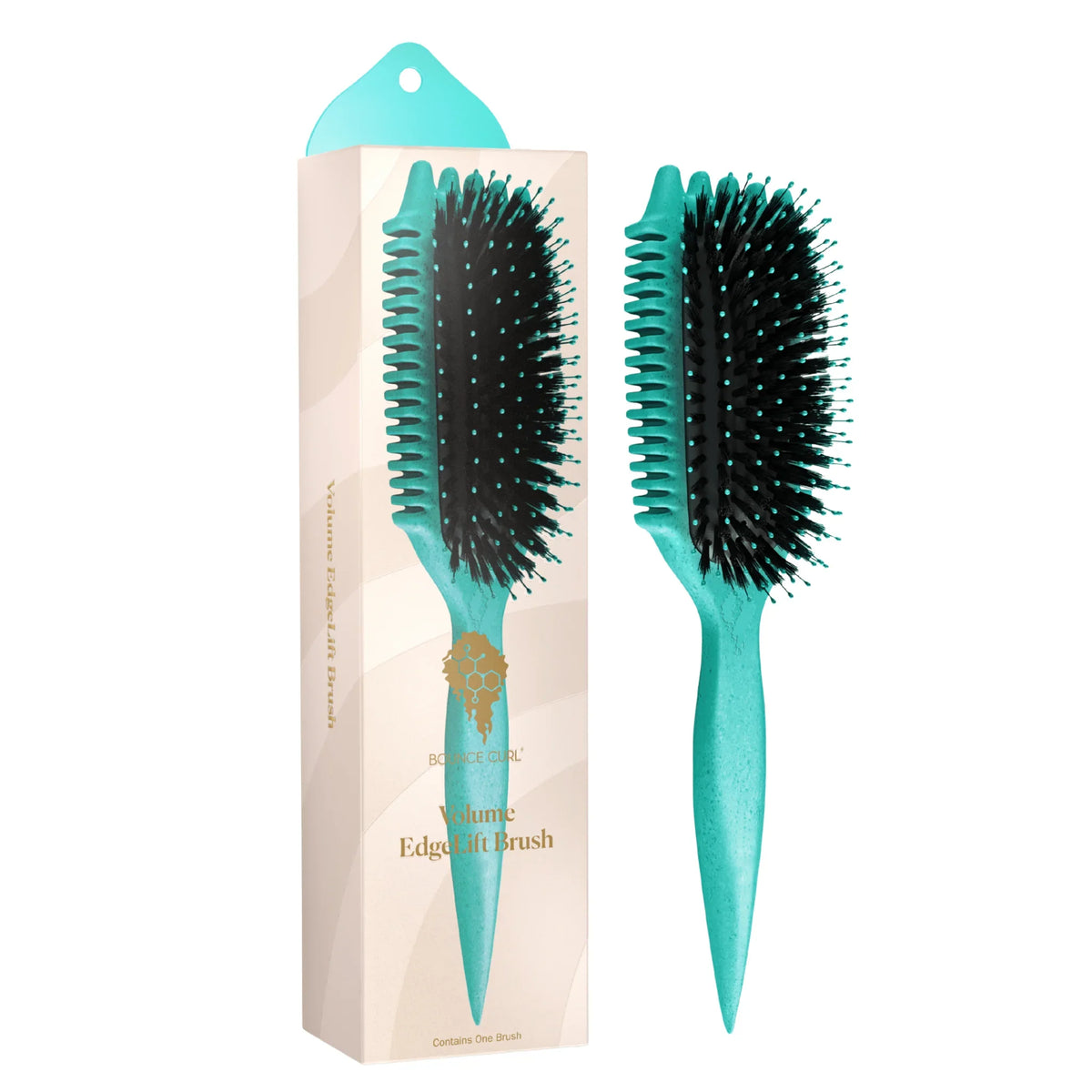 Bounce Curl Volume Edgelift Brush – Teal